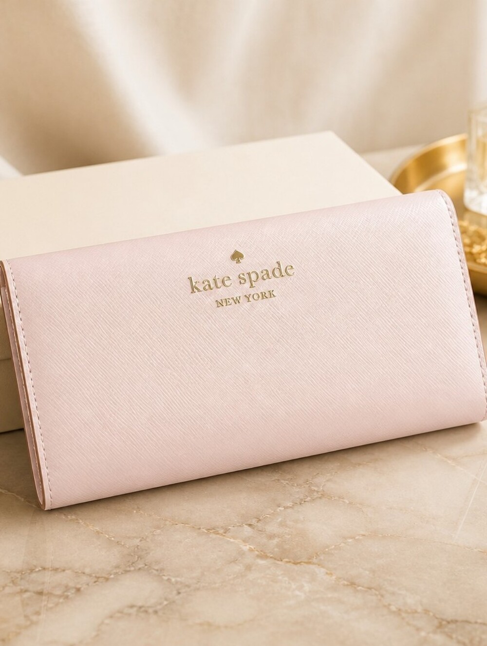 Kate Spade Pink Snap Wallet
